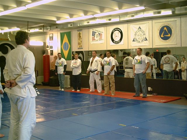Luiz Giving Instructions at the start of the tournament