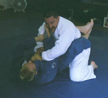 Big Dave Terry working on my guard