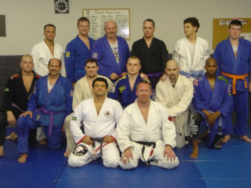 BJJ seminar Luiz and me in the Front March 2005