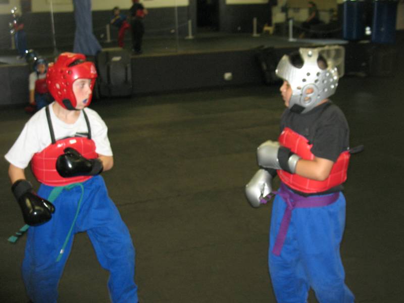 Josh and Gary MMA Class