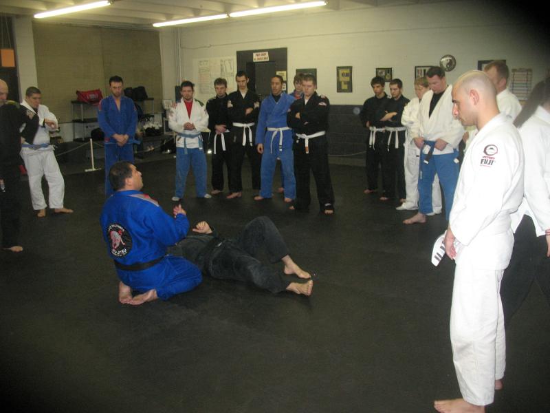 Gracie Jiu-Jitsu class