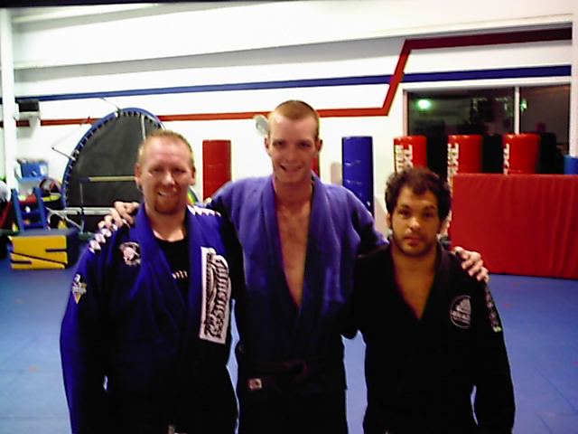 Brad, Raul and Soneca after Training in Knoxville
