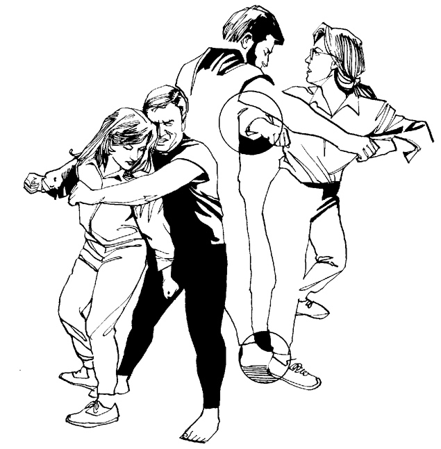 woman self defense