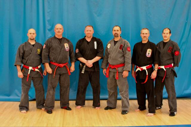 Pete Keko, Master Little, Brad Hatcher, Master Spruiel, Lance England and Paul Tucker
